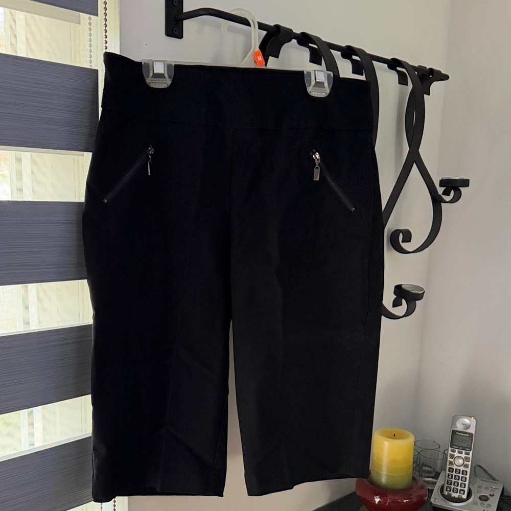 Denver Hayes Black Dress Shorts